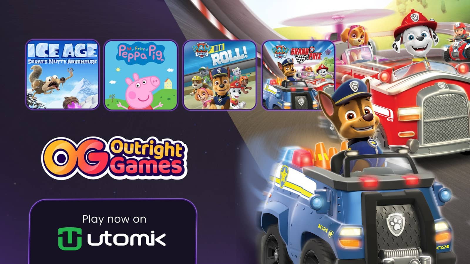 Read more about the article Unite the Family with Utomik’s Epic Family Fiesta and Gaming Magic with the likes of Paw Patrol, Peppa Pig, and more!