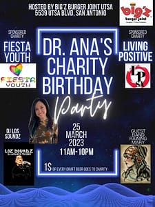 Read more about the article Come and Party with Dr. Ana Potthast and Donate To Some Amazing Charities in San Antonio