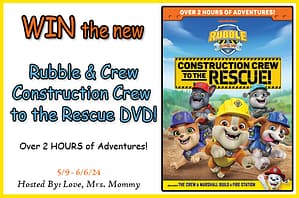 Read more about the article Rubble & Crew: Construction Crew to the Rescue DVD Giveaway!