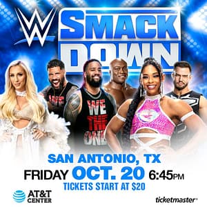 Read more about the article WWE Smackdown Comes Back to San Antonio! Yeah!