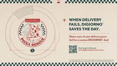 You are currently viewing GET REWARDED FOR DELIVERY AND CARRY-OUT PIZZA MISHAPS WITH THE DIGIORNO® PIZZA RESCUE PROGRAM