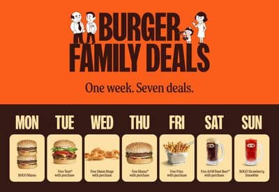 Read more about the article A&W celebrates Family Day with a week of ‘Burger Family Deals’ through the A&W Mobile App