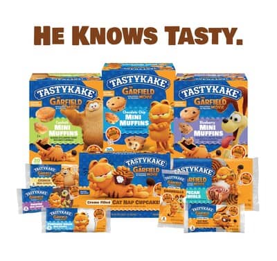 Read more about the article TASTYKAKE® UNVEILS LIMITED-EDITION PRODUCTS AND PACKAGING INSPIRED BY THE GARFIELD MOVIE