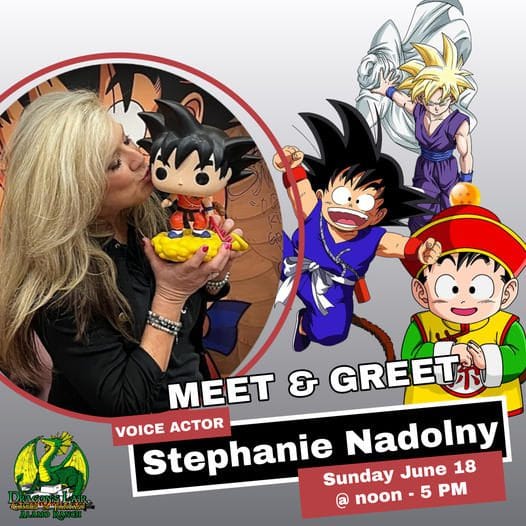 Read more about the article Meet and Greet Stephanie Nadolny June 18 Dragons Lair Alamo Ranch